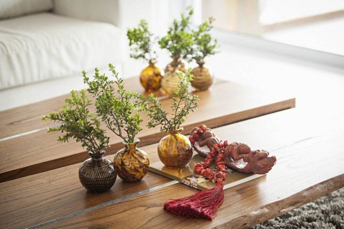 Beleza nos detalhes vasos de plantas ajudam na decoração
